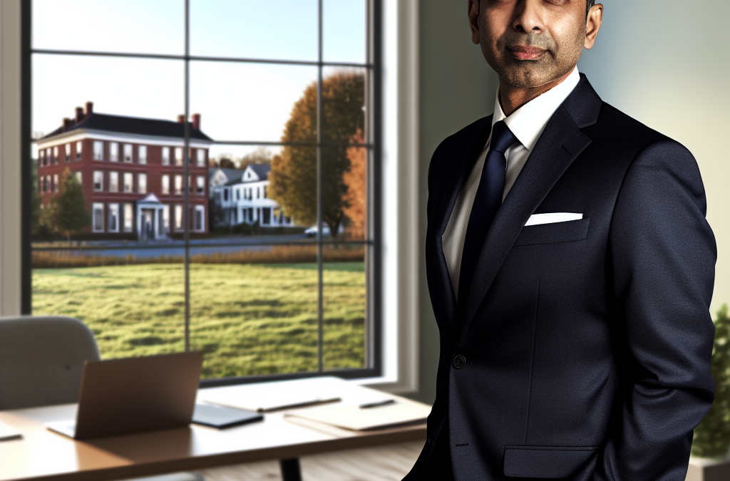 Professional real estate attorney in a modern office in Morris County, New Jersey